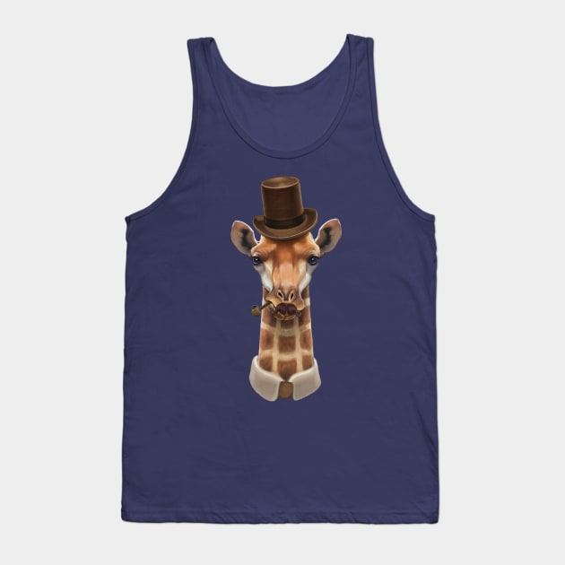 Giraffe Tank Top by dviart